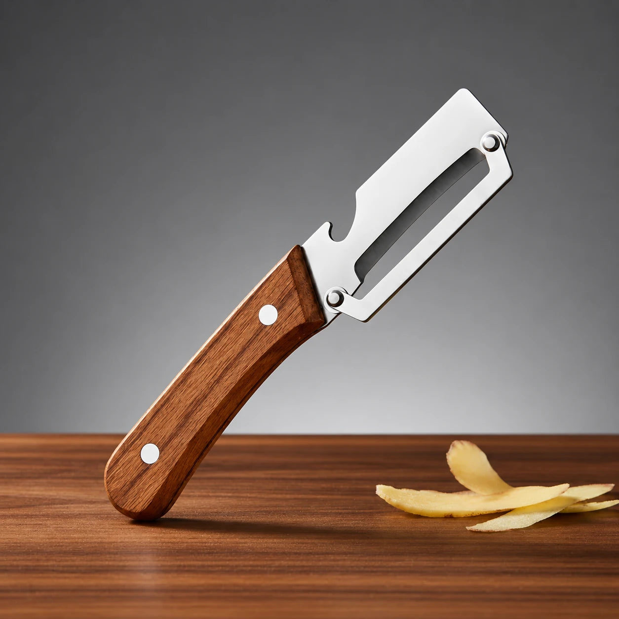 Stainless Steel-Natural Non-slip Wooden Handle Knife (BUY 1 GET 1 FREE)