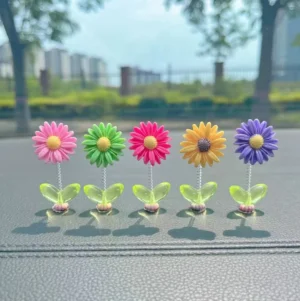 Resin Sunflower Car Dashboard Decor Set of 5 (BUY 1 GET 1 FREE)